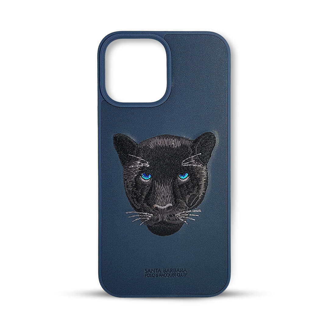 Santa Barbara Leather Case for iPhone 12pro- Panther