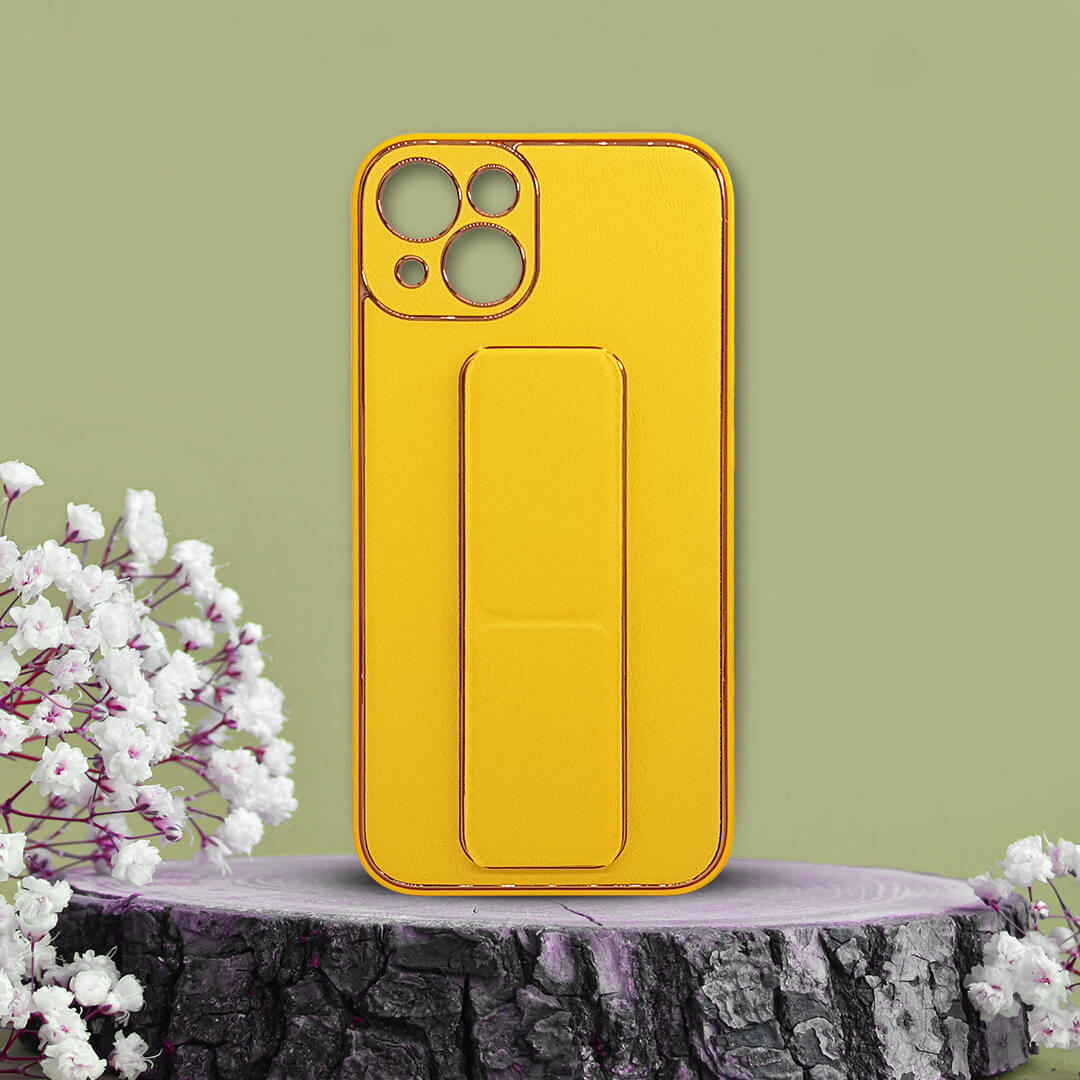 iPhone 13/13 pro/13 pro max Luxe Design PU Leather Back Strap Protective Case/Cover