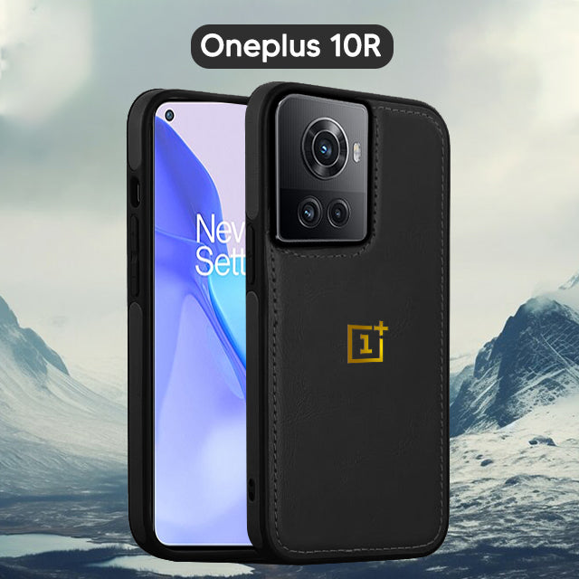 Luxurious Leather Stitched Protective Back Case For OnePlus Series