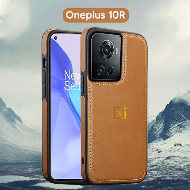 Luxurious Leather Stitched Protective Back Case For OnePlus Series
