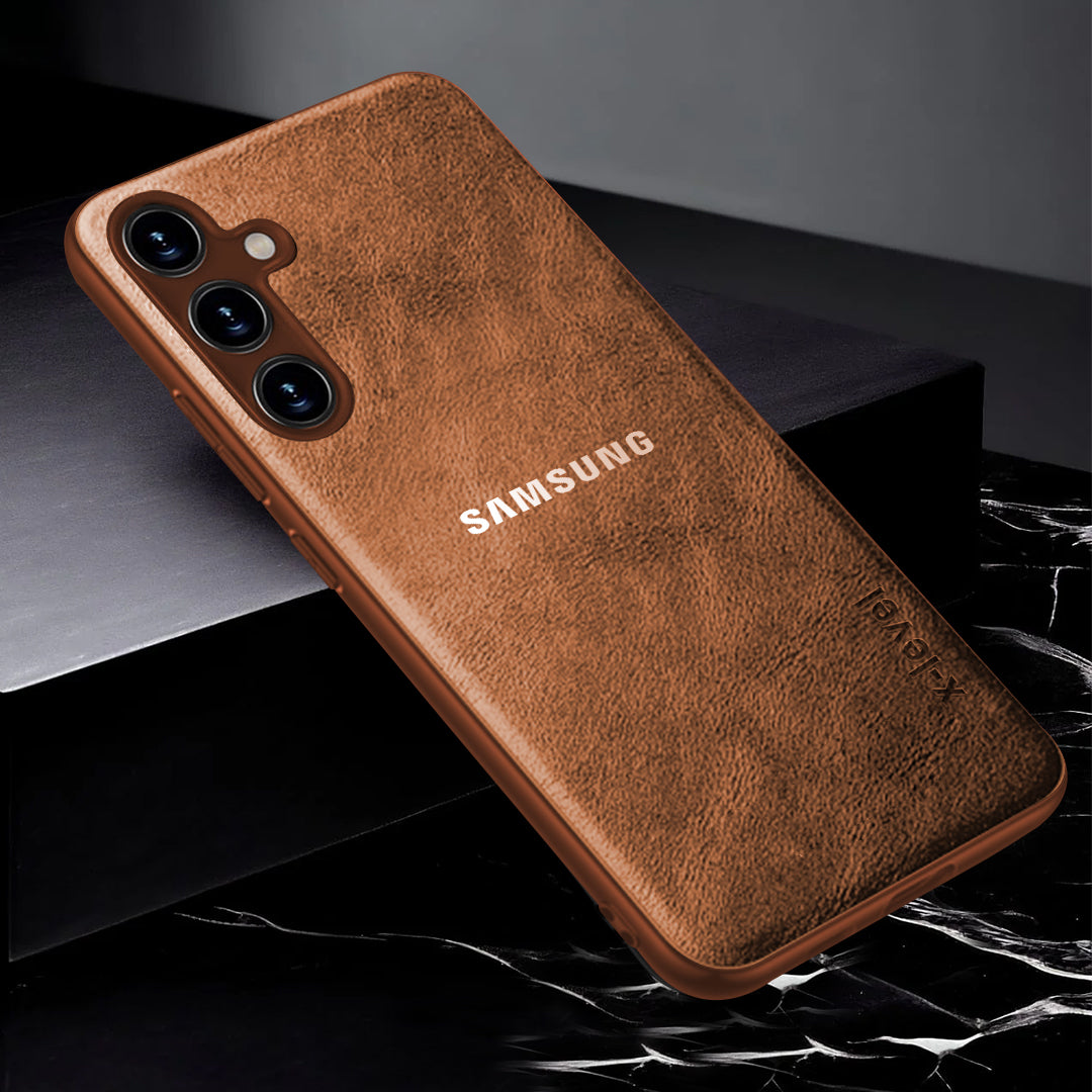 SAMSUNG GALAXY A36 5G VINTAGE PU LEATHER PROTECTIVE BACK CASE
