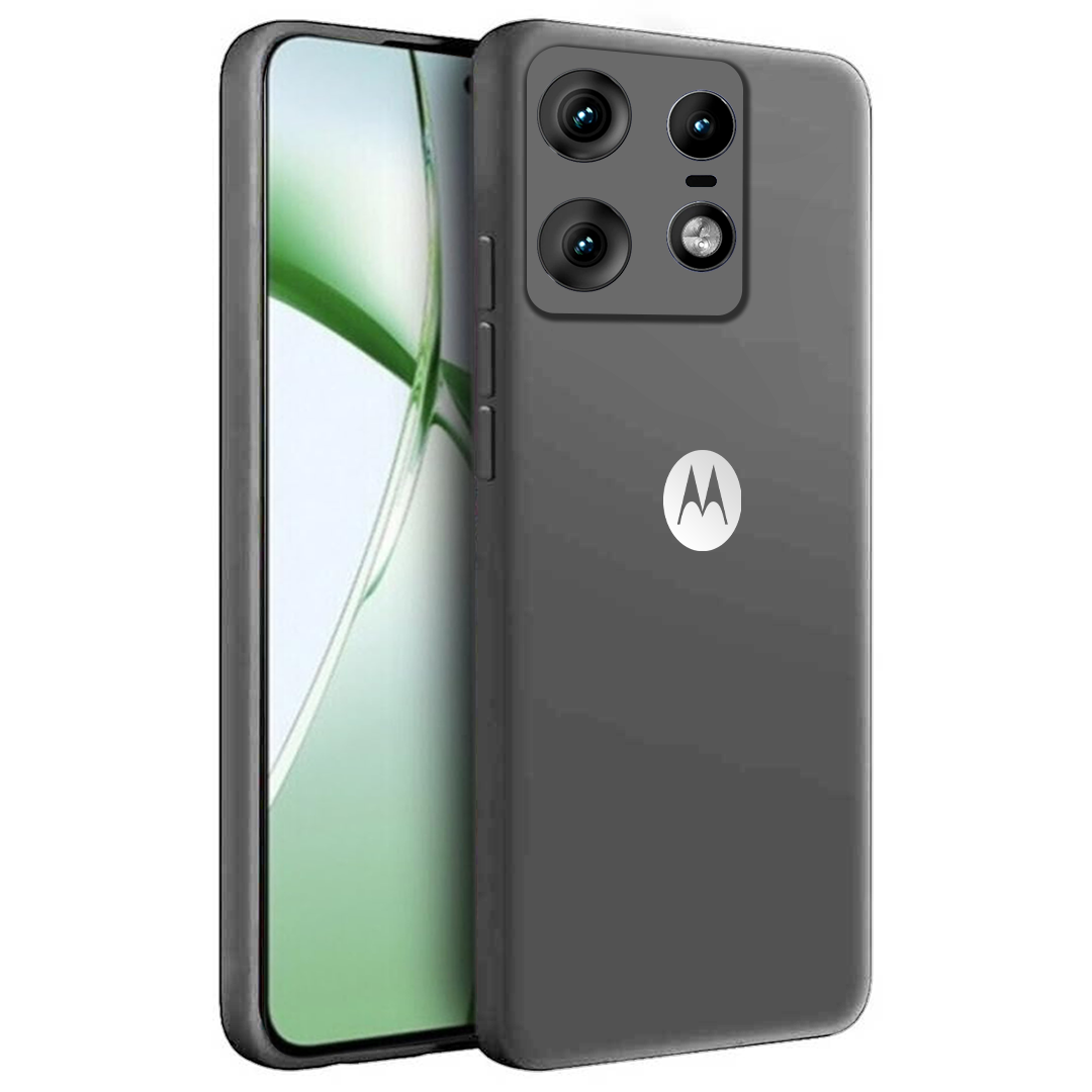 MOTOROLA EDGE 50 PRO 5G Liquid Silicone Velvet-Touch Silk Finish Protective Back Case