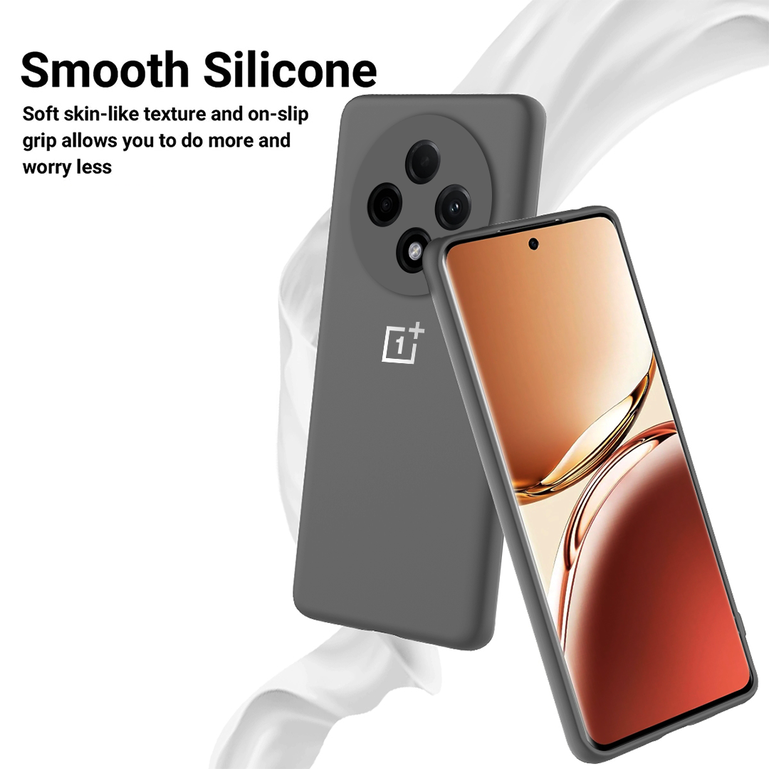 OPPO F27 PRO PLUS 5G Liquid Silicone Velvet-Touch Silk Finish Protective Back Case