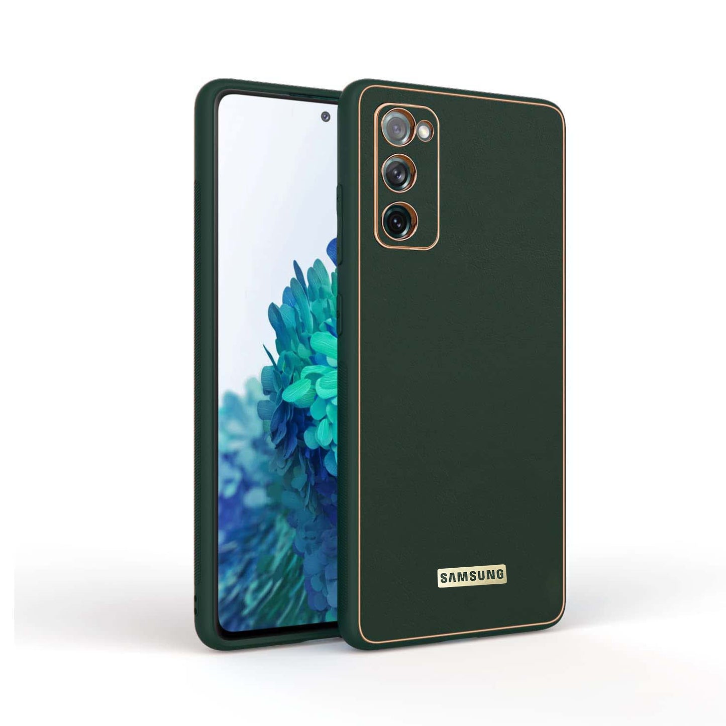 Galaxy S20 FE 5G Canary Series Leather Chrome Back Cover