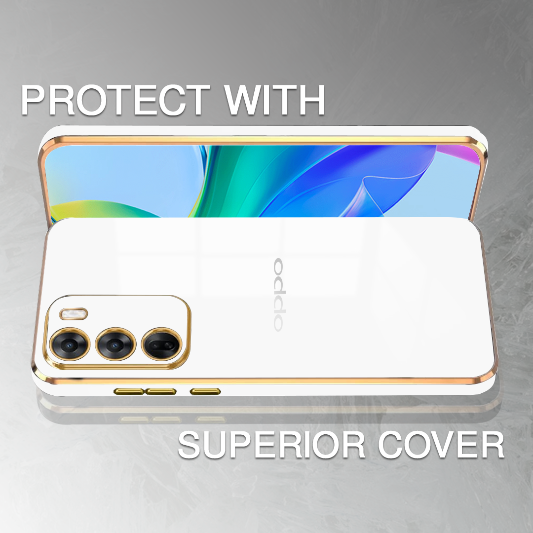 OPPO RENO 12 5G ULTRA-SHINE LUXURIOUS BACK CASE WITH CAMERA PROTECTION