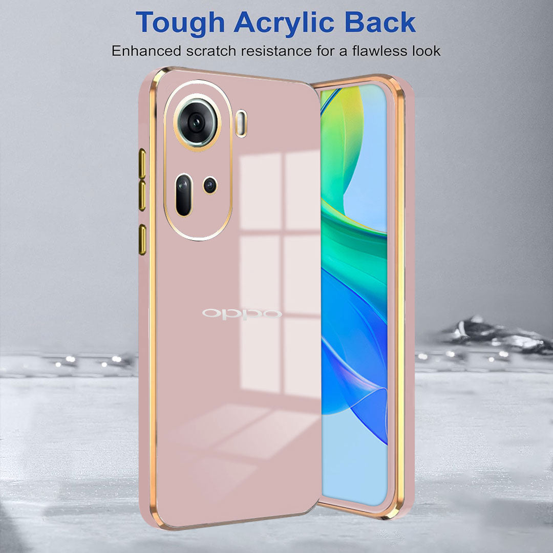 OPPO RENO 11 5G ULTRA-SHINE LUXURIOUS BACK CASE WITH CAMERA PROTECTION