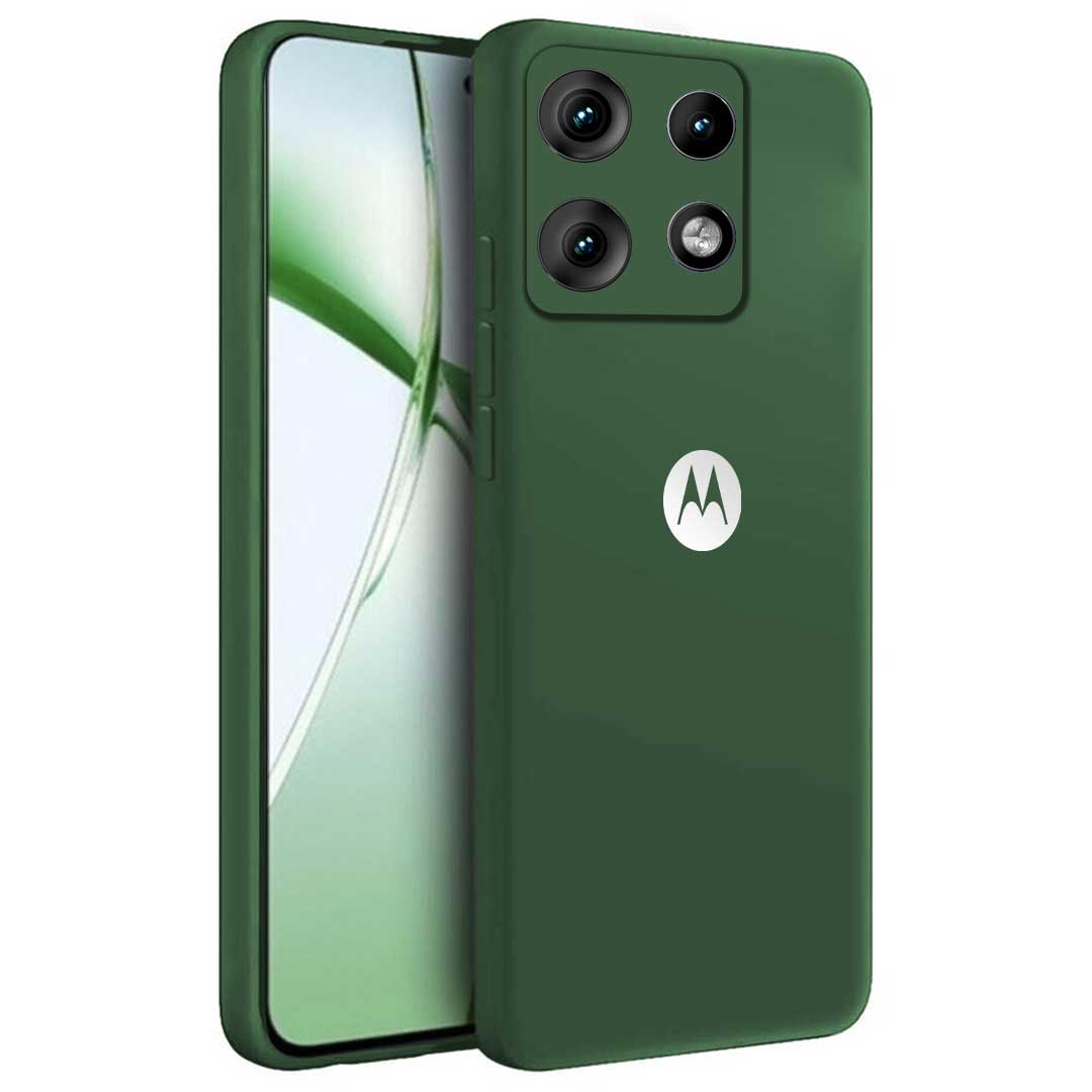 MOTOROLA EDGE 50NEO 5G Liquid Silicone Velvet-Touch Silk Finish Protective Back Case