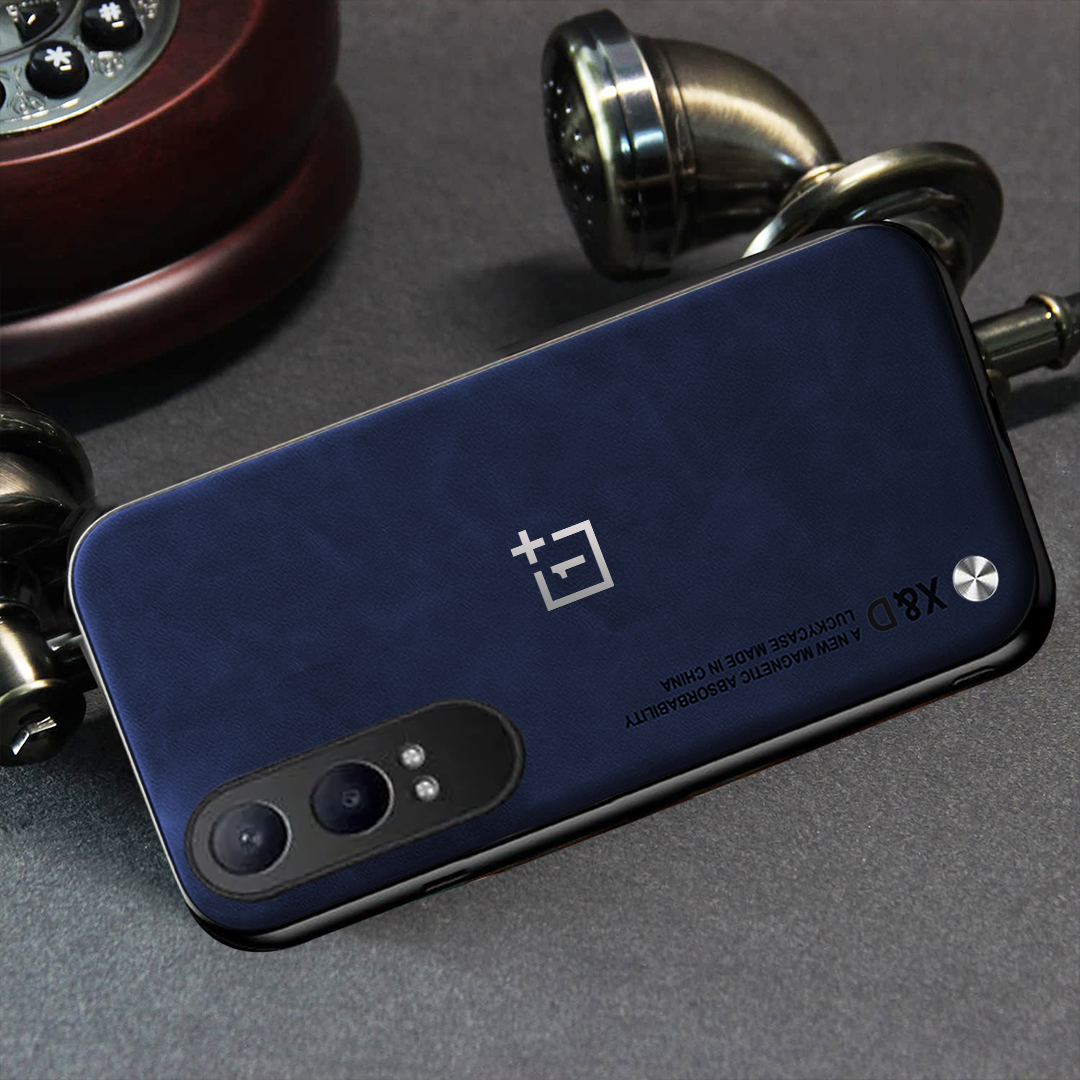 ONEPLUS NORD CE4 LITE 5G LUXURY SHOCKPROOF BUSINESS RETRO LEATHER TPU CASE COVER