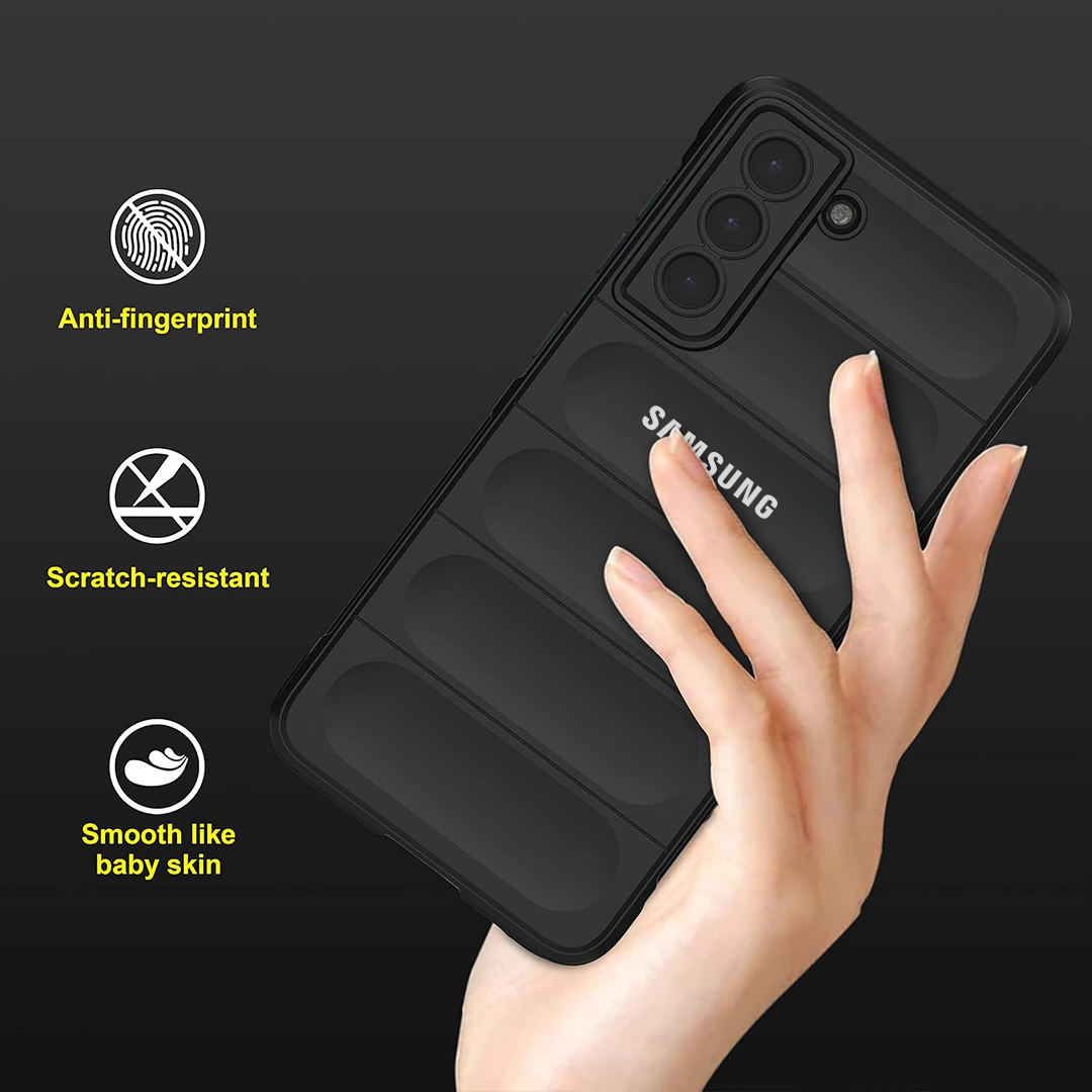 SAMSUNG GALAXY S21FE 5G SHOCKPROOF COQUE BUMPER BACK CASE WITH LOGO