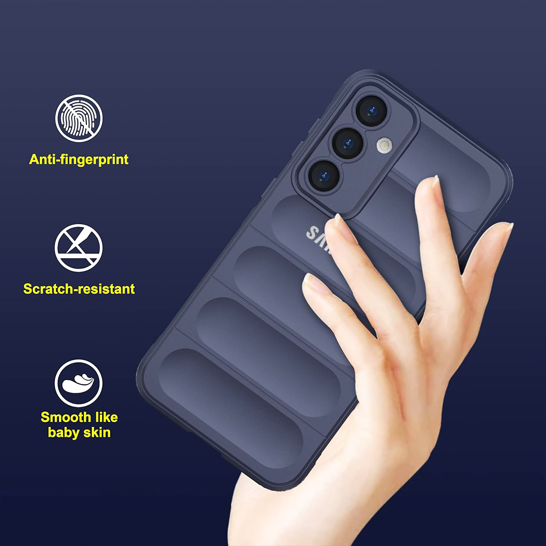 SAMSUNG GALAXY A55 5G SHOCKPROOF COQUE BUMPER BACK CASE WITH LOGO
