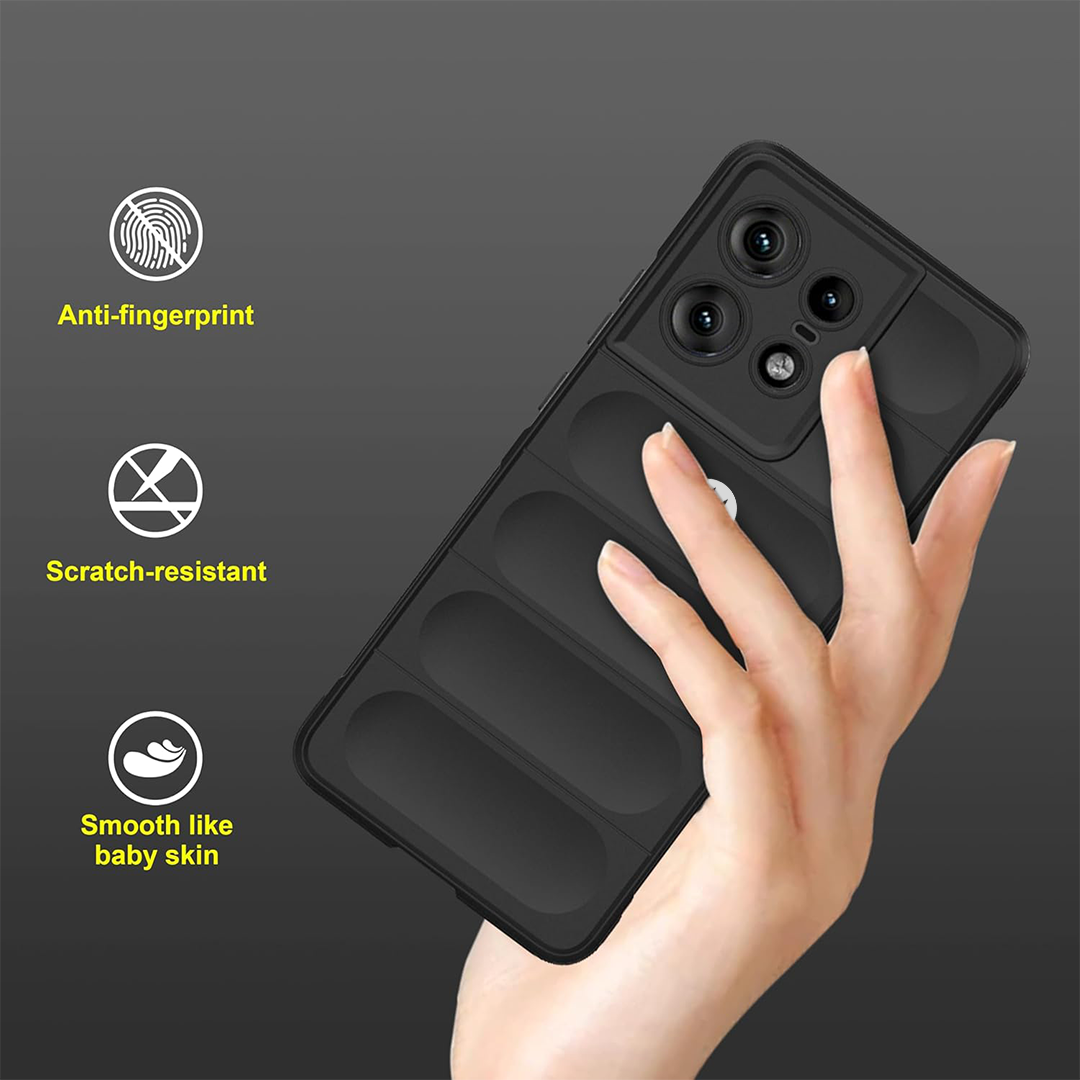 MOTOROLA EDGE 50 PRO 5G SHOCKPROOF COQUE BUMPER BACK CASE WITH LOGO