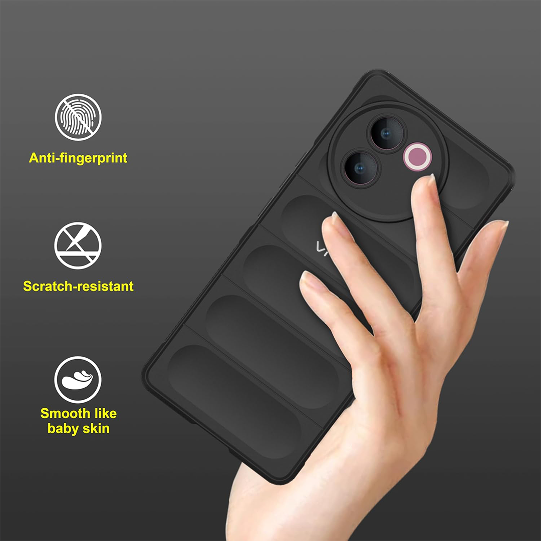 VIVO T3 PRO 5G SHOCKPROOF COQUE BUMPER BACK CASE WITH LOGO