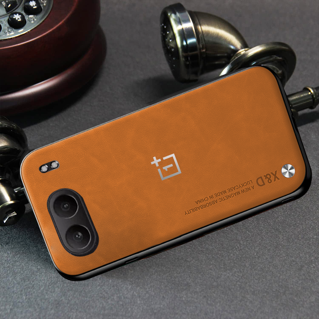 ONE PLUS NORD 4 5G LUXURY SHOCKPROOF BUSINESS RETRO LEATHER TPU CASE COVER
