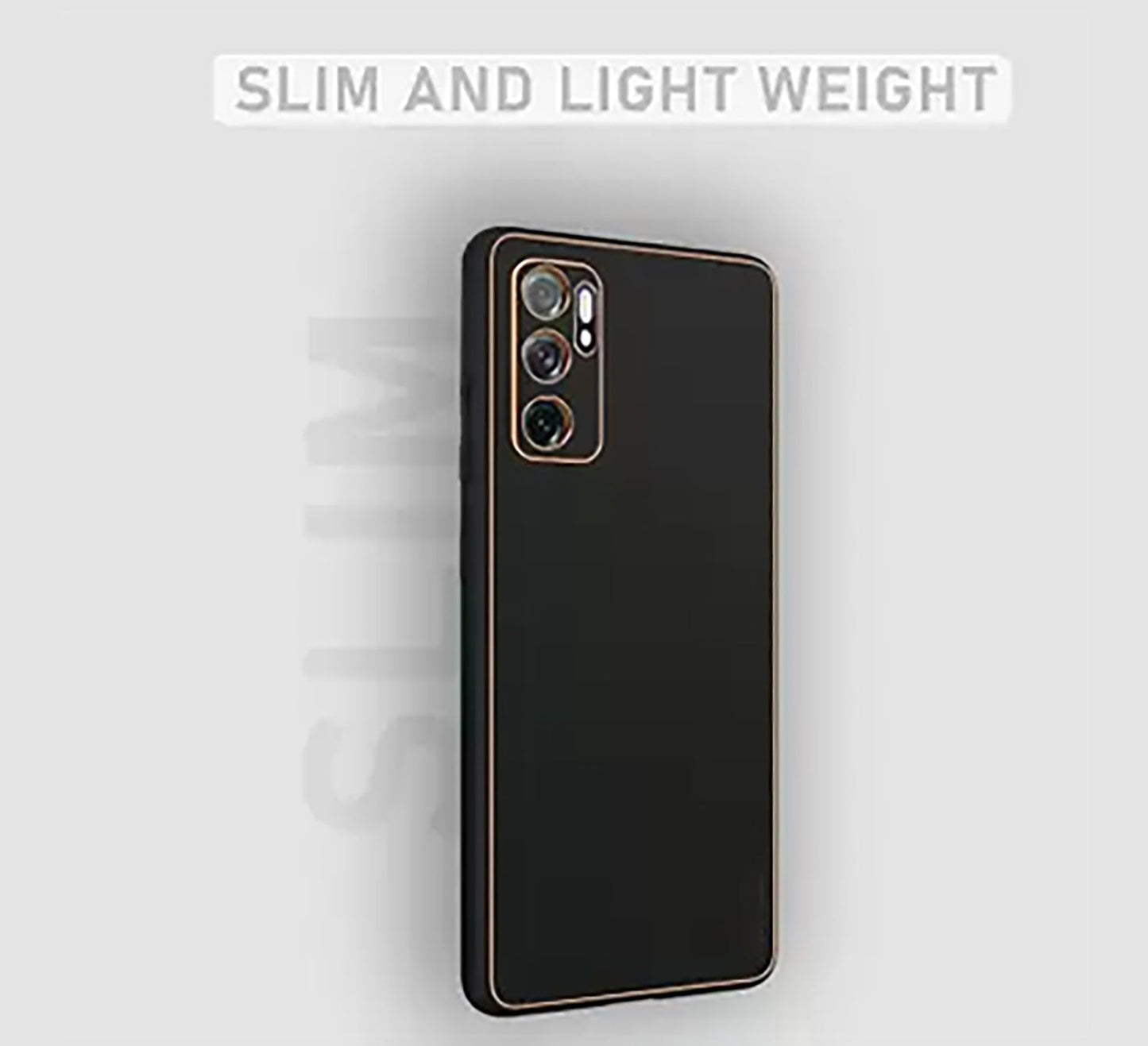 OPPO Reno 6 5G Canary Series Leather Chrome Back Cover
