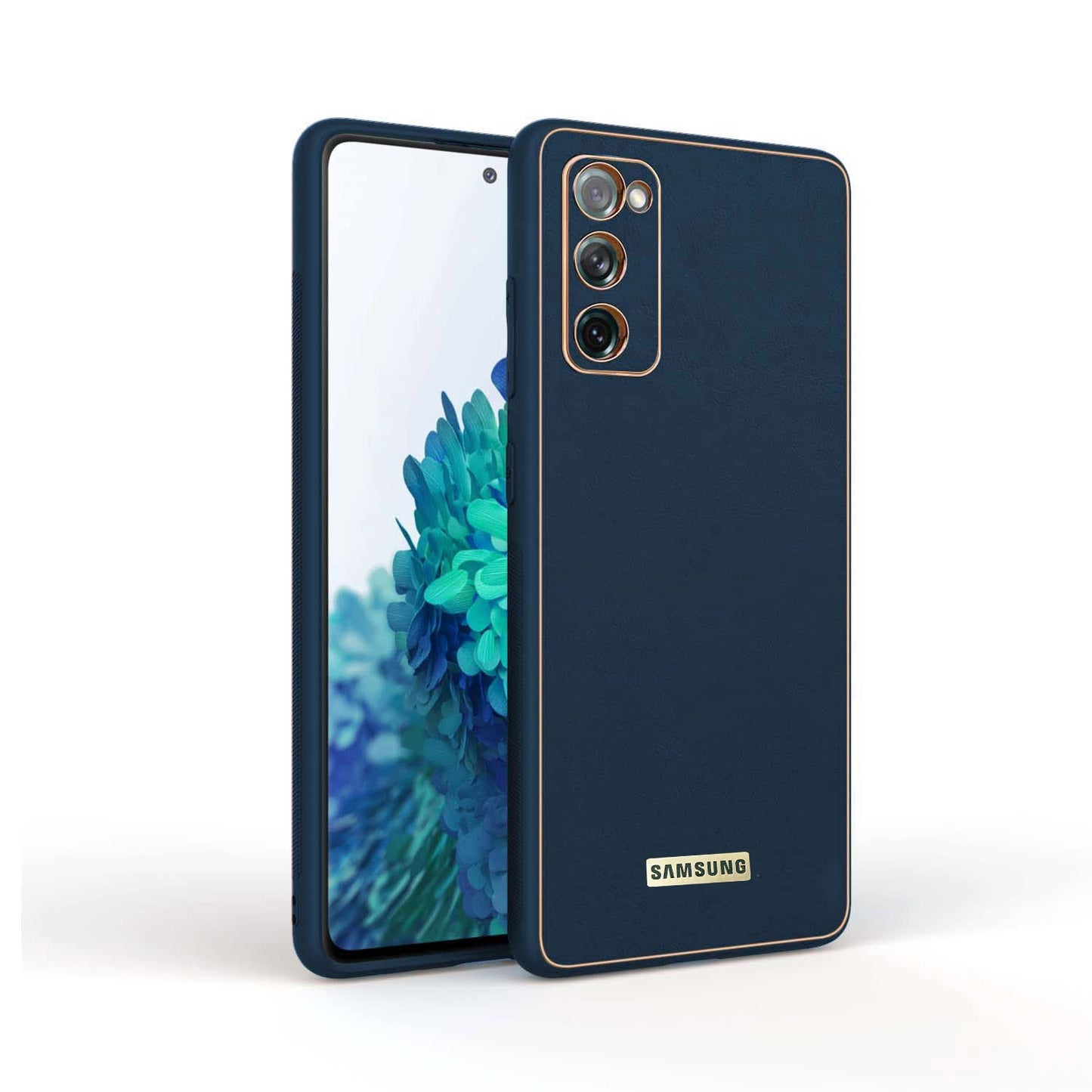 Galaxy S20 FE 5G Canary Series Leather Chrome Back Cover
