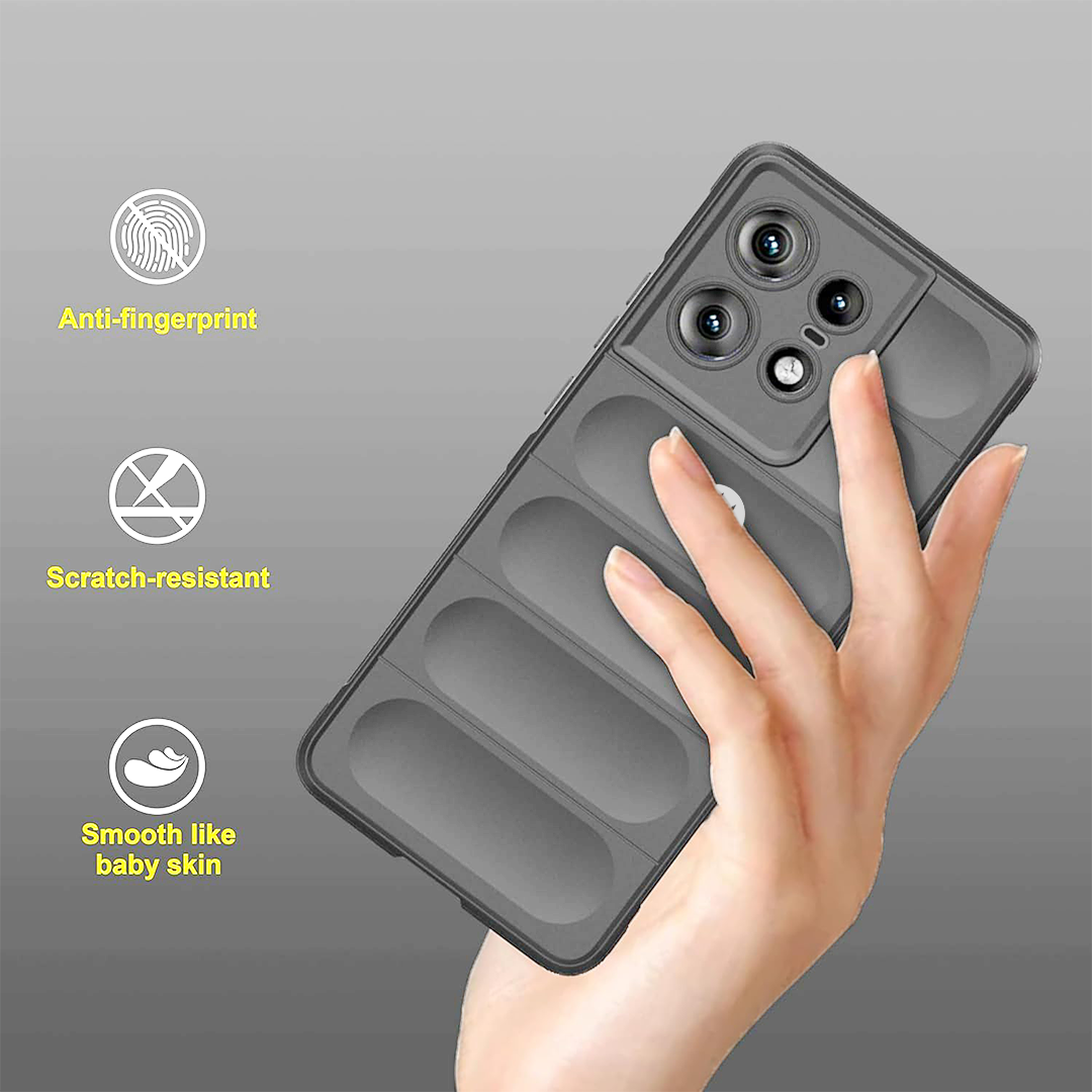 MOTOROLA EDGE 50 PRO 5G SHOCKPROOF COQUE BUMPER BACK CASE WITH LOGO