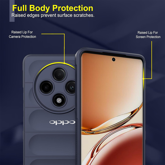 OPPO F27 PRO PLUS 5G SHOCKPROOF COQUE BUMPER BACK CASE WITH LOGO