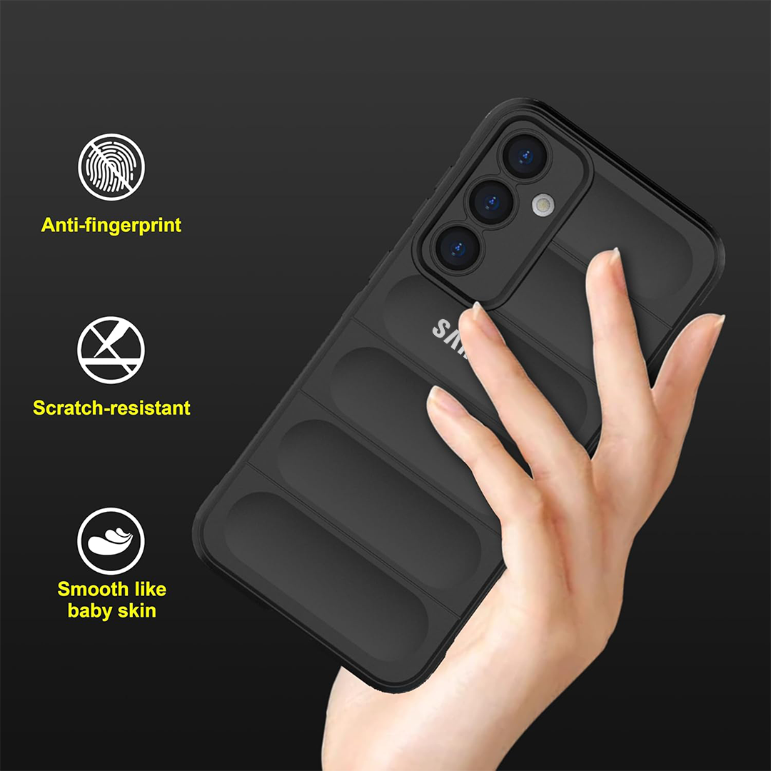 SAMSUNG GALAXY S24FE 5G SHOCKPROOF COQUE BUMPER BACK CASE WITH LOGO