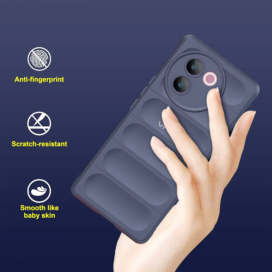 VIVO T3 PRO 5G SHOCKPROOF COQUE BUMPER BACK CASE WITH LOGO