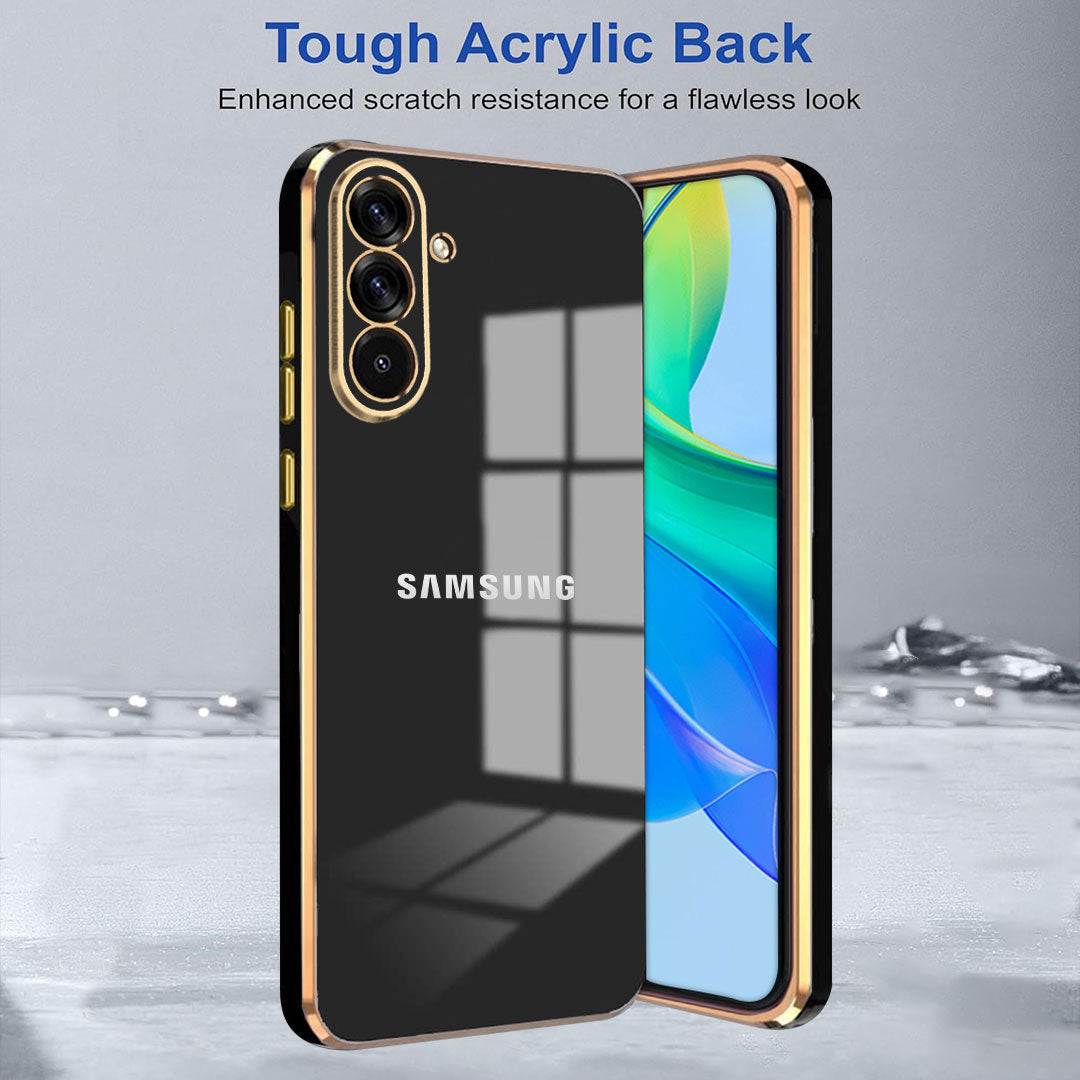 SAMSUNG GALAXY A56 5G ULTRA-SHINE LUXURIOUS BACK CASE WITH CAMERA PROTECTION