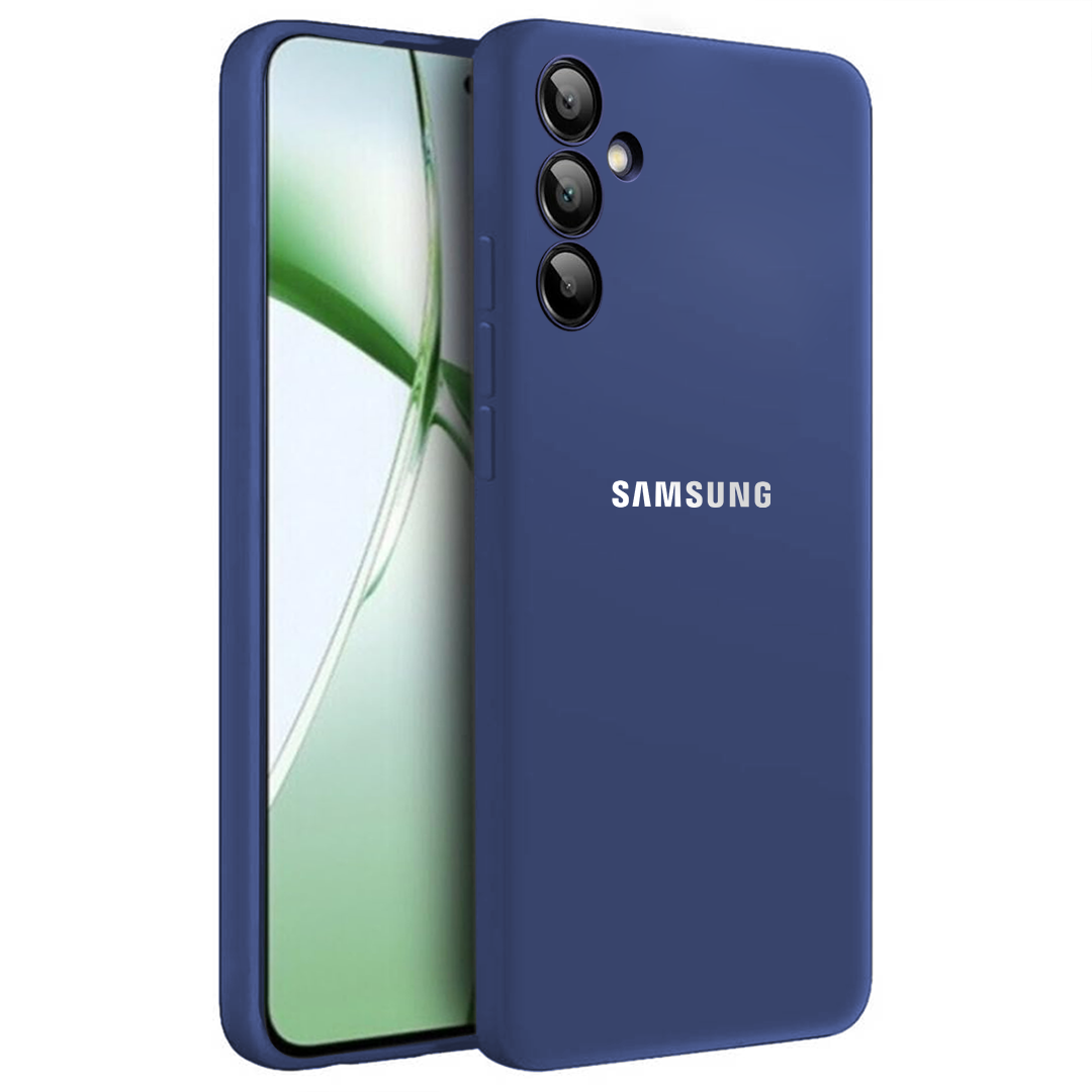 SAMSUNG GALAXY A35 5G Liquid Silicone Velvet-Touch Silk Finish Protective Back Case