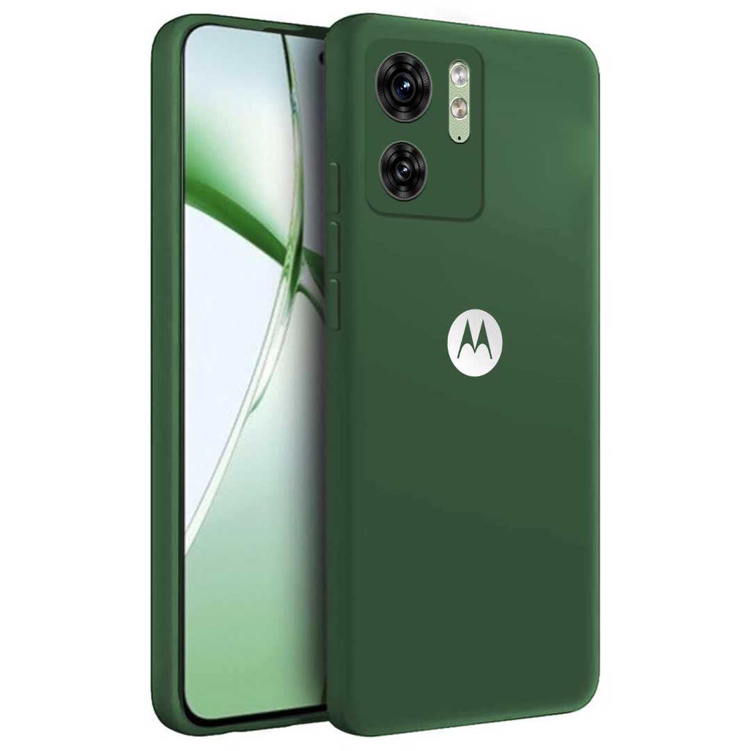 MOTOROLA EDGE 40 5G Liquid Silicone Velvet-Touch Silk Finish Protective Back Case