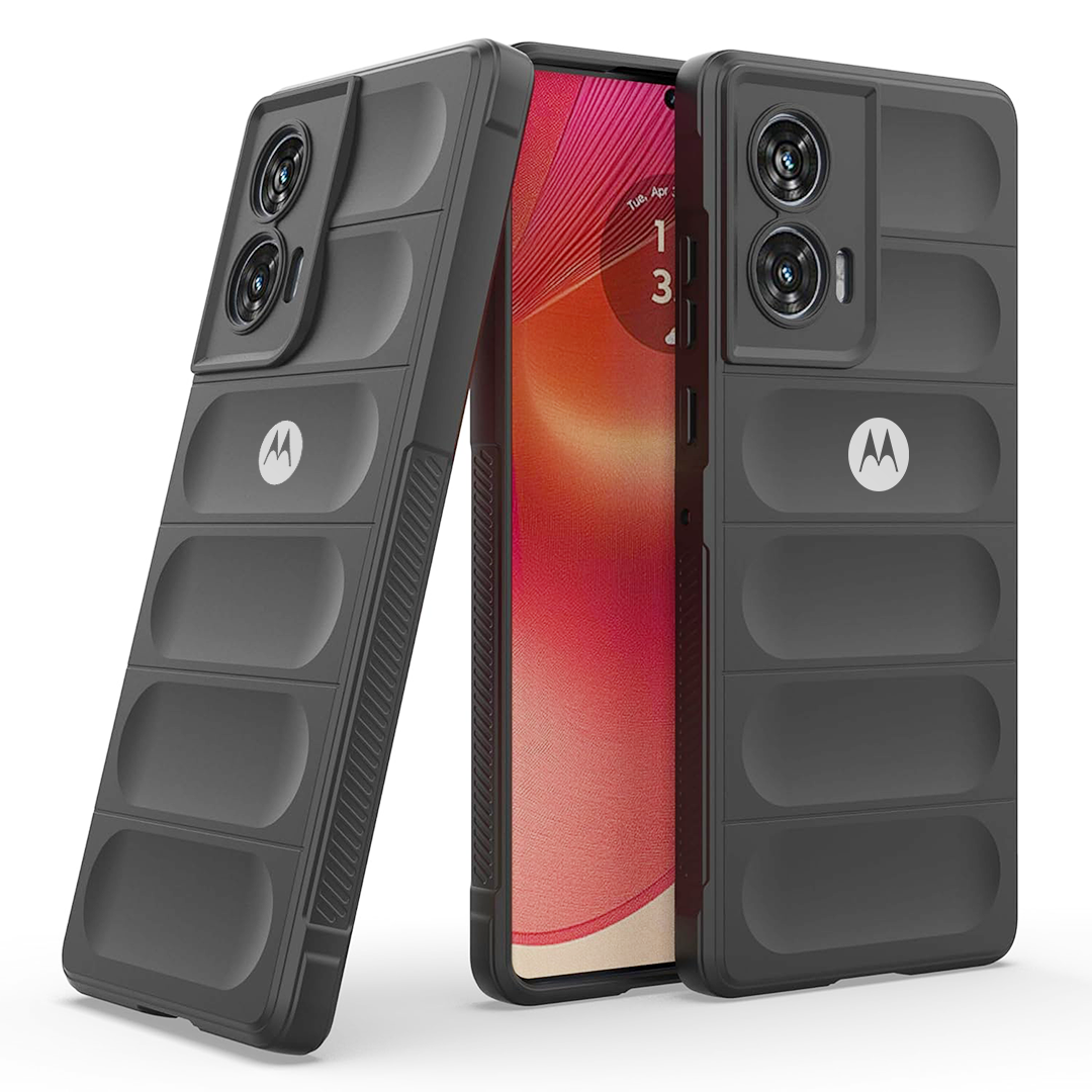 MOTOROLA EDGE 50 FUSION 5G SHOCKPROOF COQUE BUMPER BACK CASE WITH LOGO
