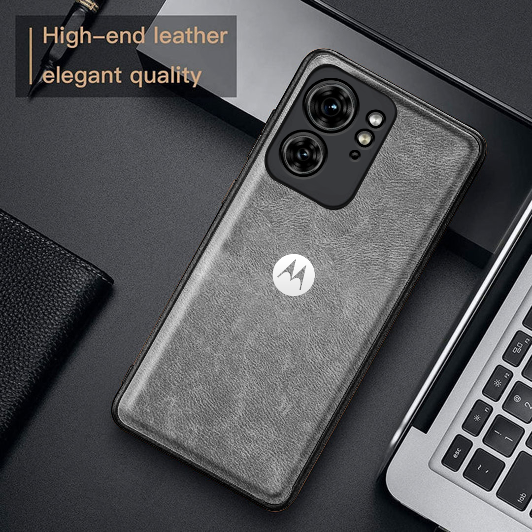 MOTOROLA EDGE 40 5G VINTAGE PU LEATHER PROTECTIVE BACK CASE