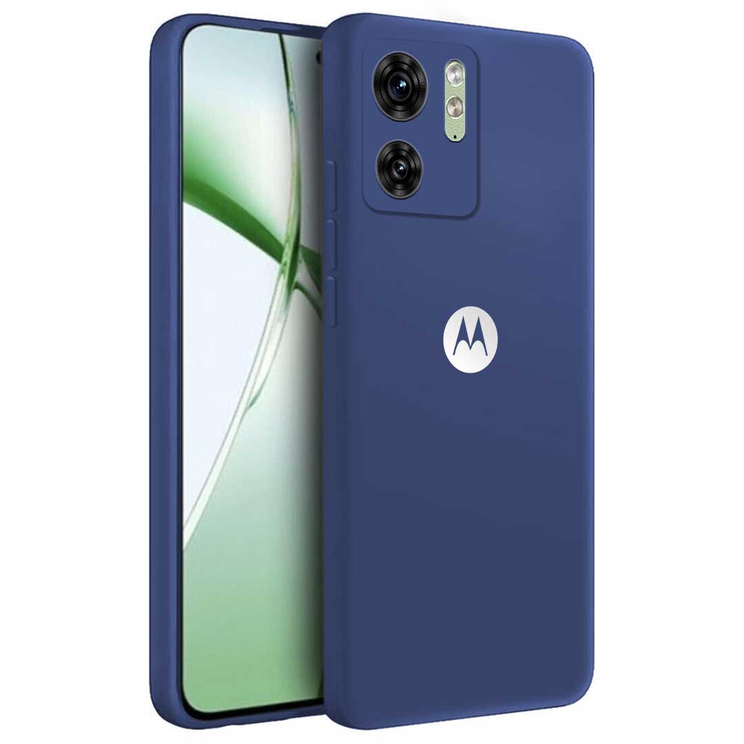 MOTOROLA EDGE 40 5G Liquid Silicone Velvet-Touch Silk Finish Protective Back Case