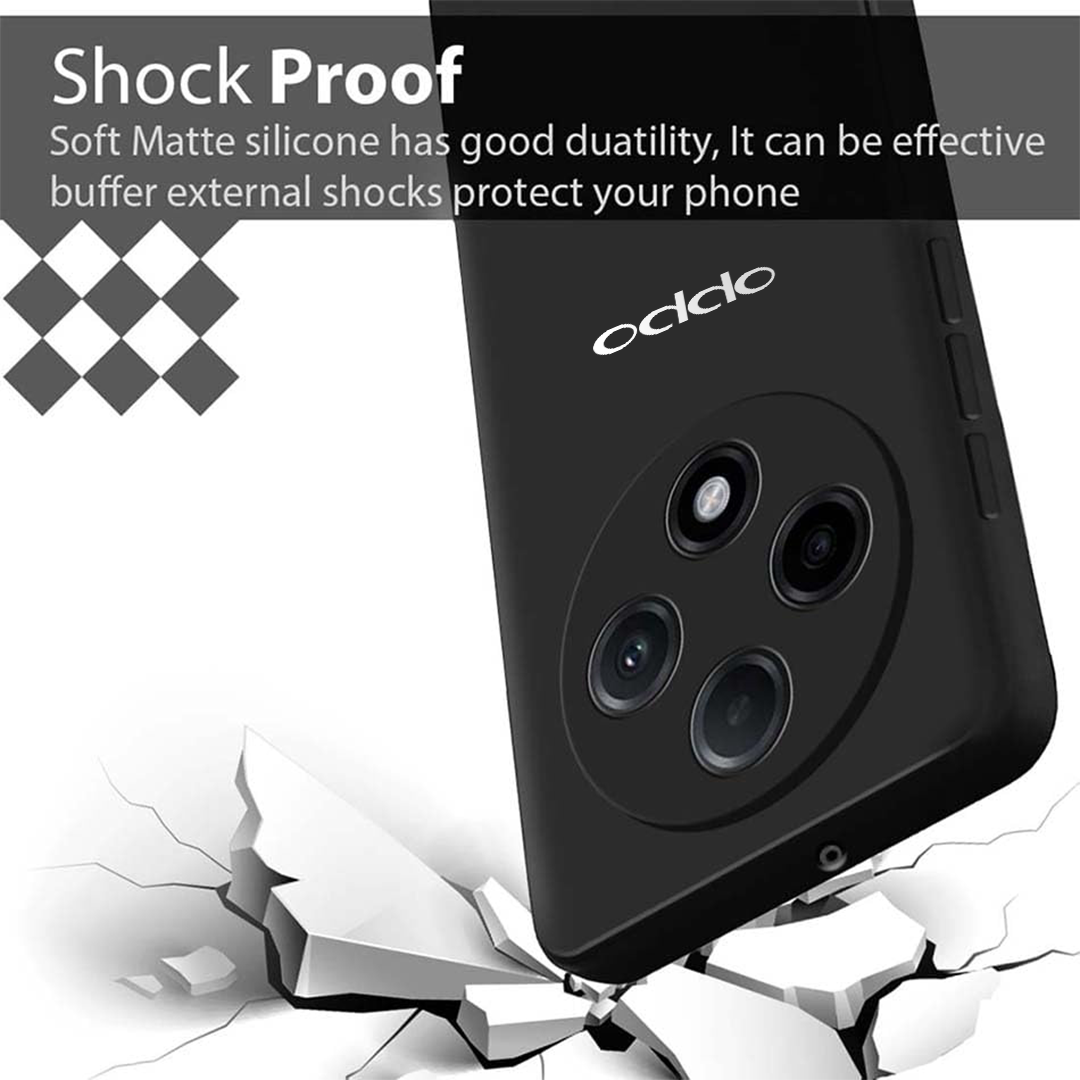 OPPO F27 PRO PLUS 5G Liquid Silicone Velvet-Touch Silk Finish Protective Back Case