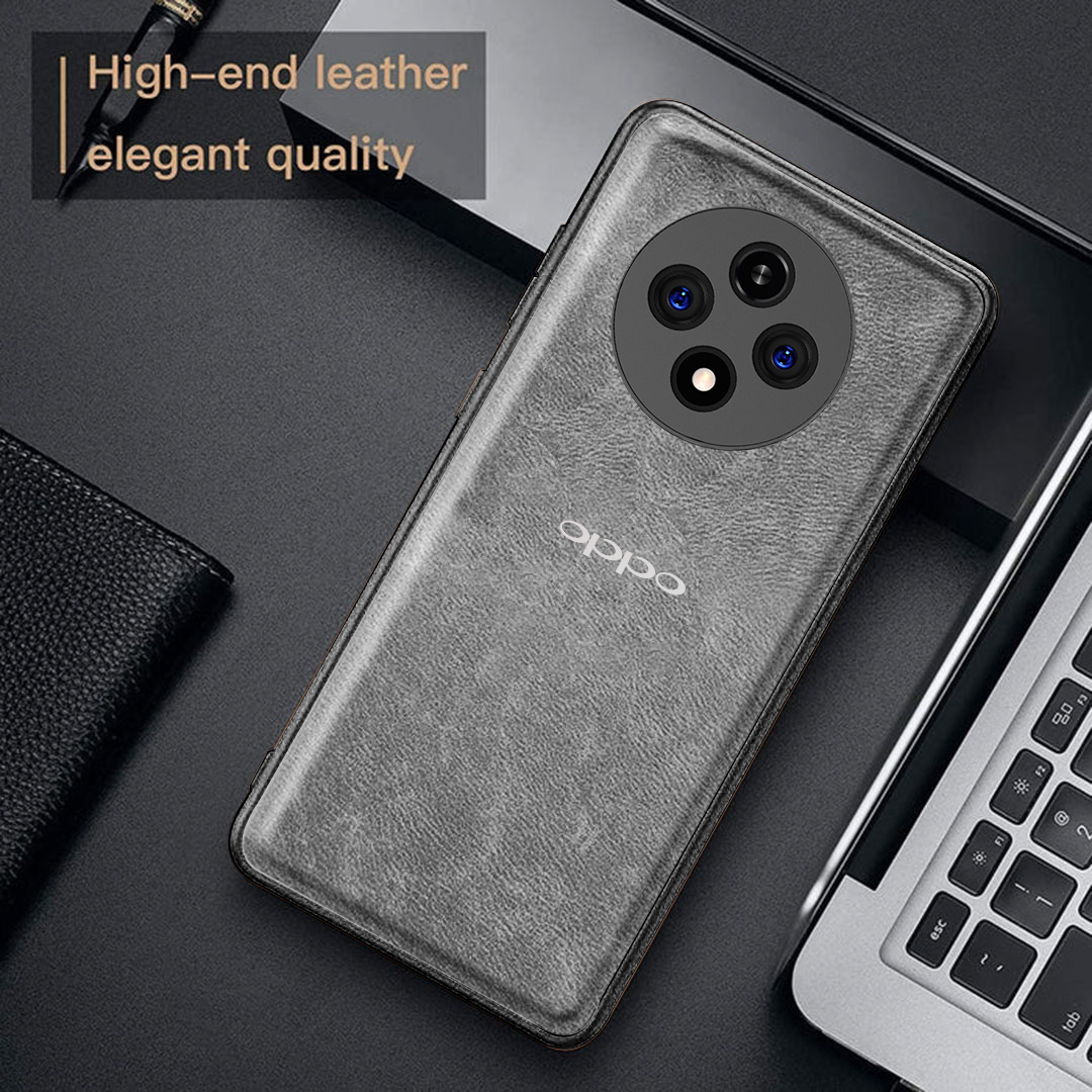 OPPO F27 PRO PLUS 5G VINTAGE PU LEATHER PROTECTIVE BACK CASE