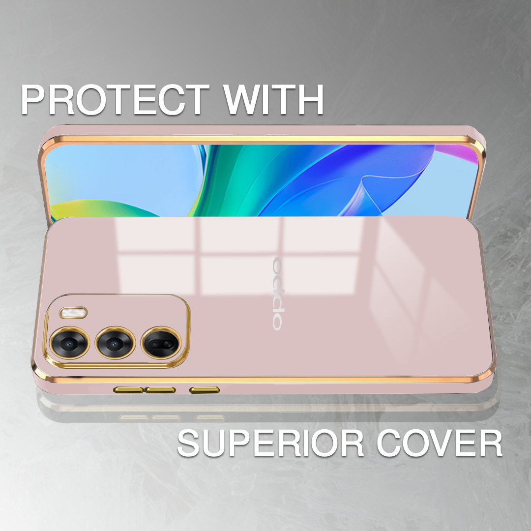 OPPO RENO 12 5G ULTRA-SHINE LUXURIOUS BACK CASE WITH CAMERA PROTECTION