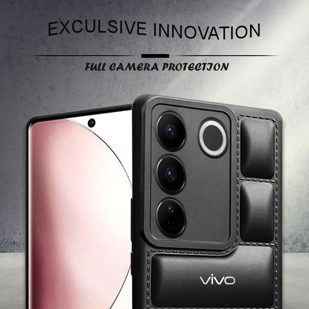 VIVO V27 5G The Puffer Edition Soft Material Down Jacket Phone Case