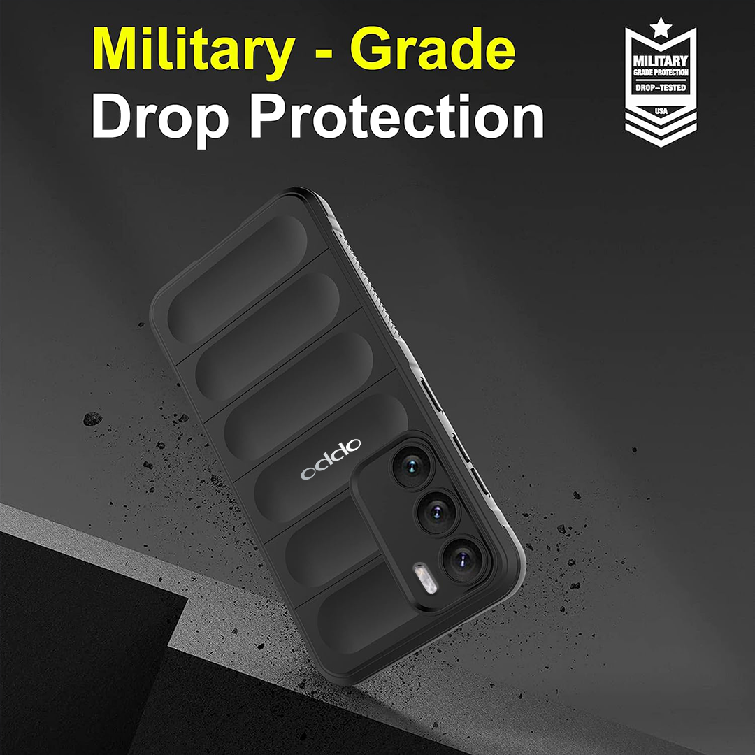 OPPO RENO 12 5G SHOCKPROOF COQUE BUMPER BACK CASE WITH LOGO