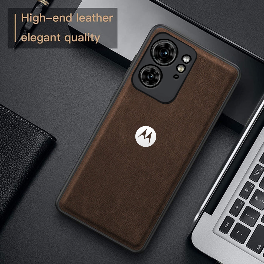 MOTOROLA EDGE 40 5G VINTAGE PU LEATHER PROTECTIVE BACK CASE