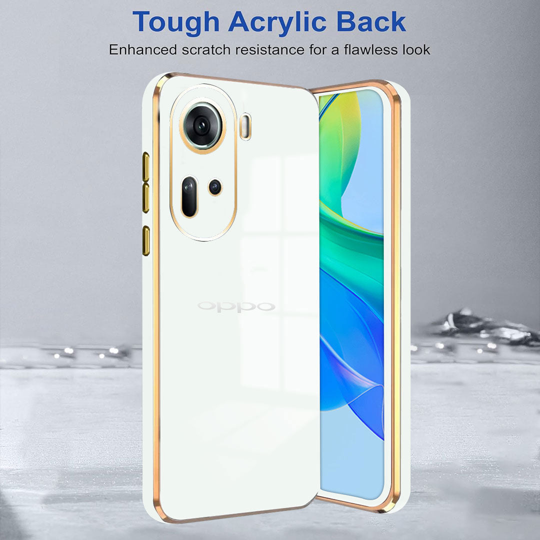 OPPO RENO 11 5G ULTRA-SHINE LUXURIOUS BACK CASE WITH CAMERA PROTECTION
