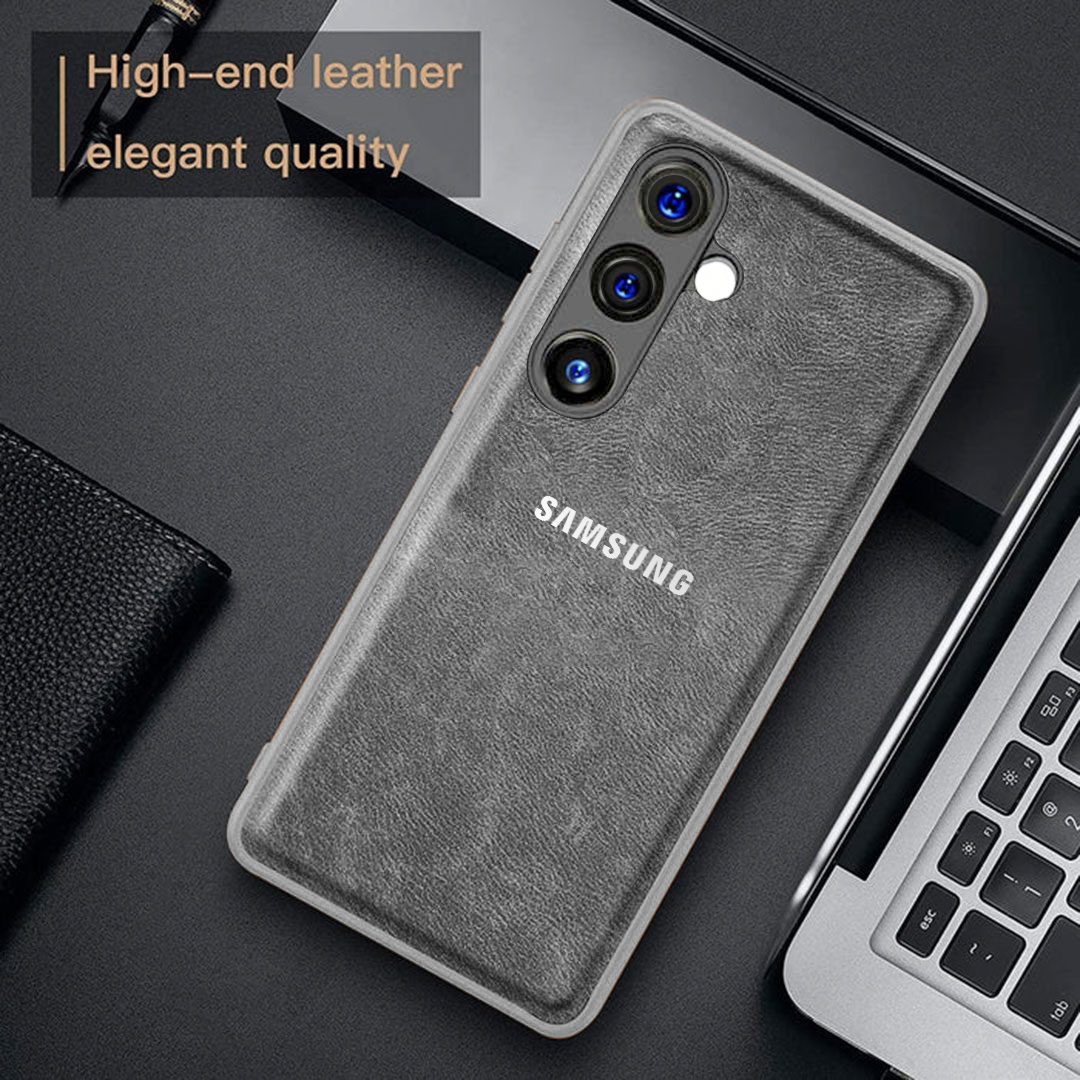 SAMSUNG A35 5G VINTAGE PU LEATHER PROTECTIVE BACK CASE