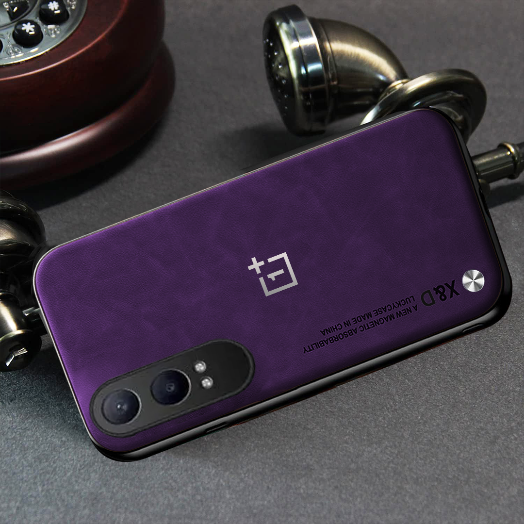 ONEPLUS NORD CE4 LITE 5G LUXURY SHOCKPROOF BUSINESS RETRO LEATHER TPU CASE COVER