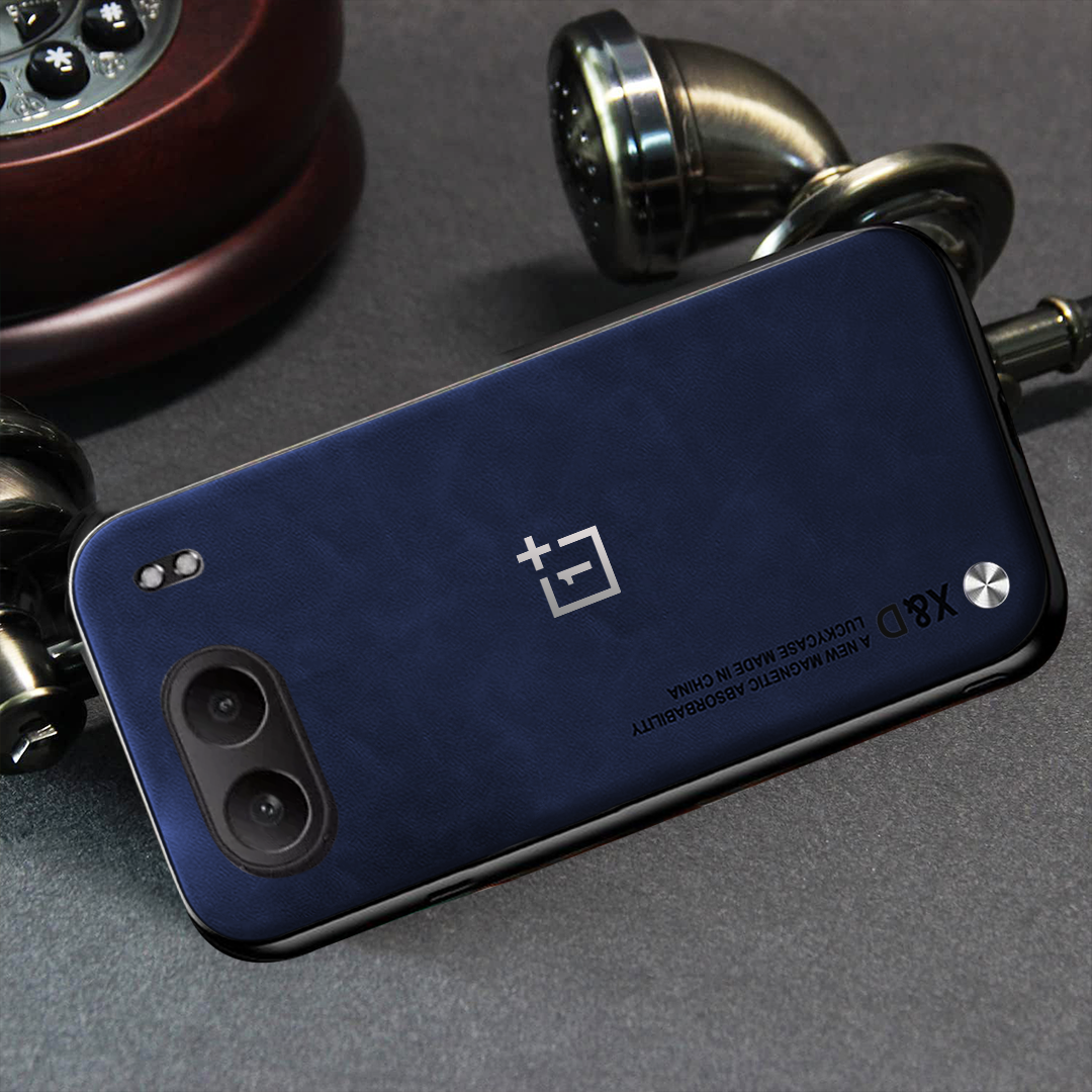 ONE PLUS NORD 4 5G LUXURY SHOCKPROOF BUSINESS RETRO LEATHER TPU CASE COVER
