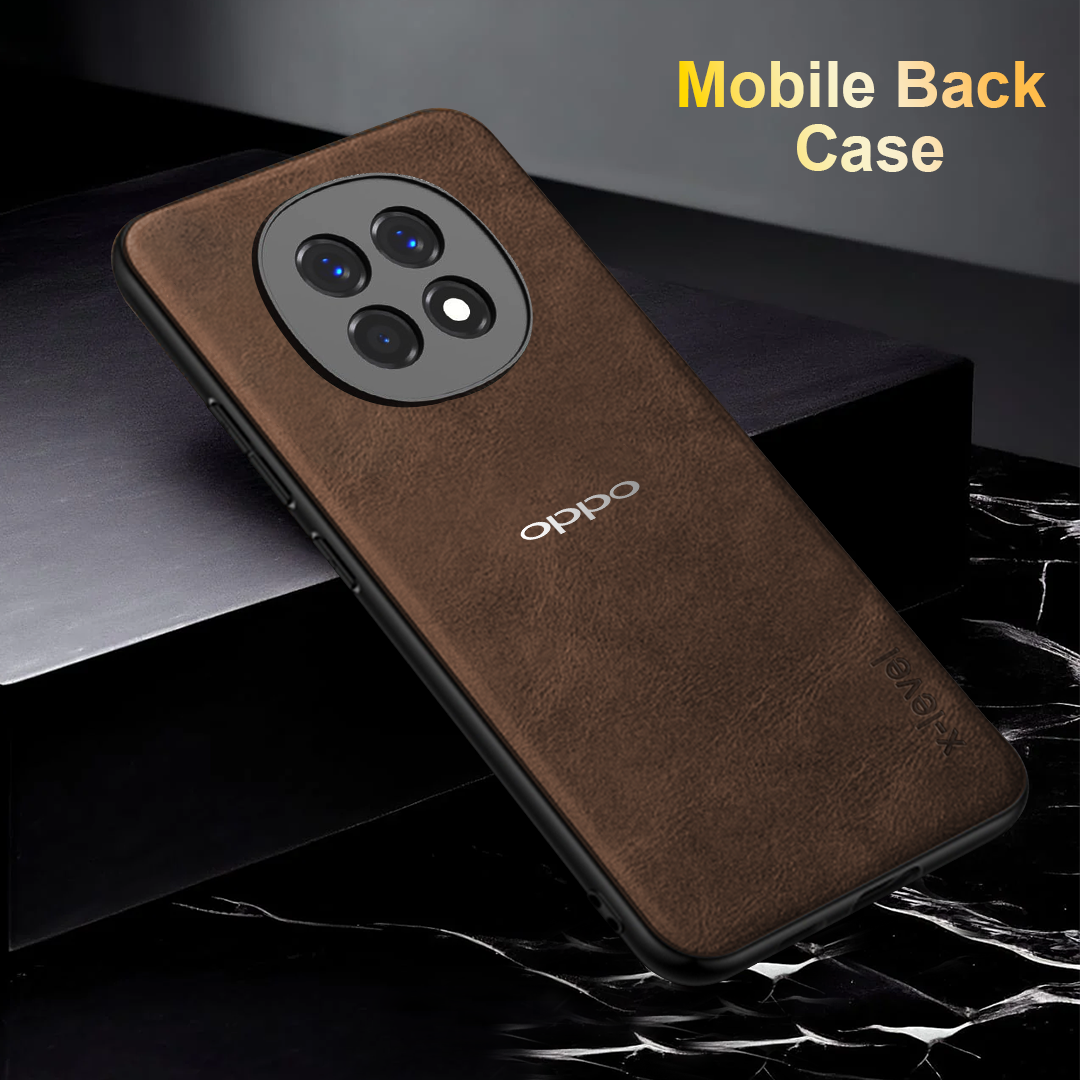OPPO F29 5G VINTAGE PU LEATHER PROTECTIVE BACK CASE