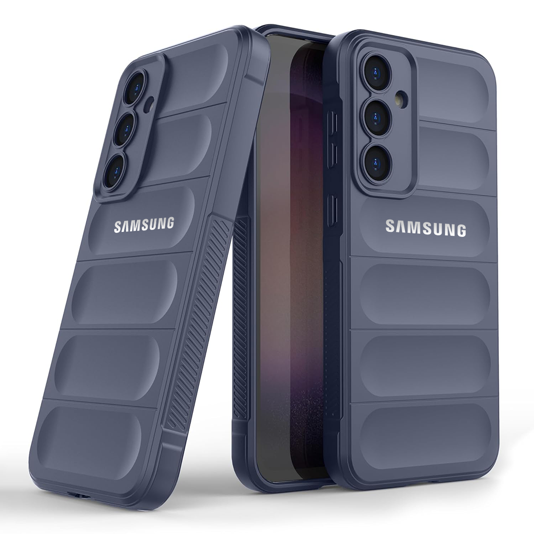 SAMSUNG GALAXY A55 5G SHOCKPROOF COQUE BUMPER BACK CASE WITH LOGO