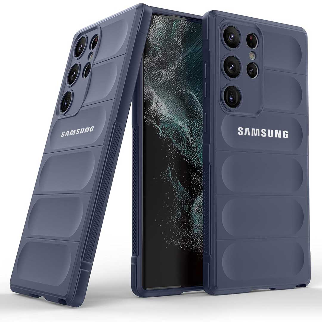 SAMSUNG S23ULTRA 5G SHOCKPROOF COQUE BUMPER BACK CASE WITH LOGO
