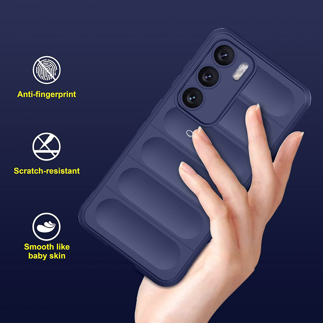OPPO RENO 12 5G SHOCKPROOF COQUE BUMPER BACK CASE WITH LOGO