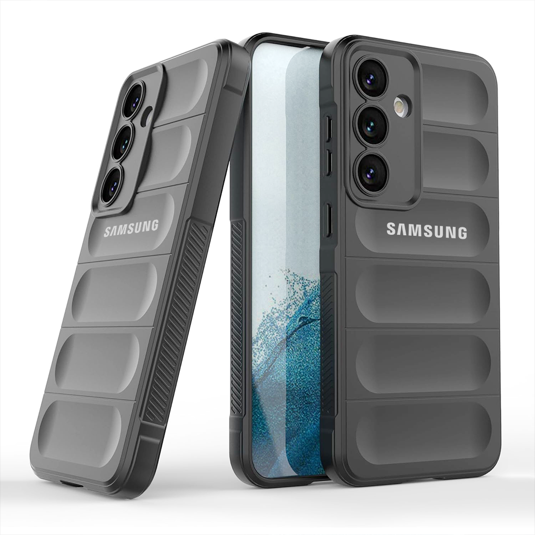 SAMSUNG GALAXY A55 5G SHOCKPROOF COQUE BUMPER BACK CASE WITH LOGO