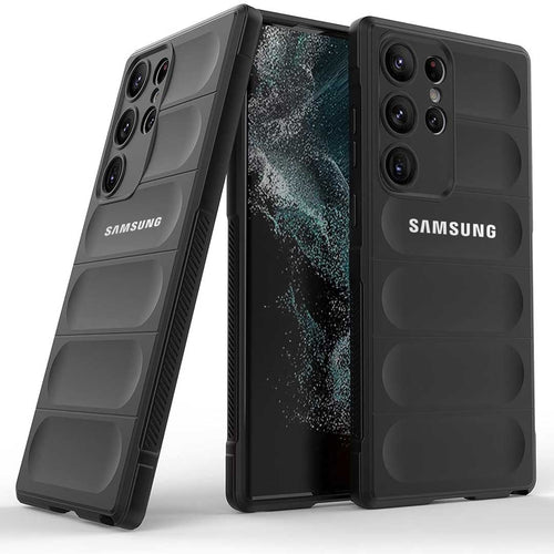SAMSUNG S23ULTRA 5G SHOCKPROOF COQUE BUMPER BACK CASE WITH LOGO