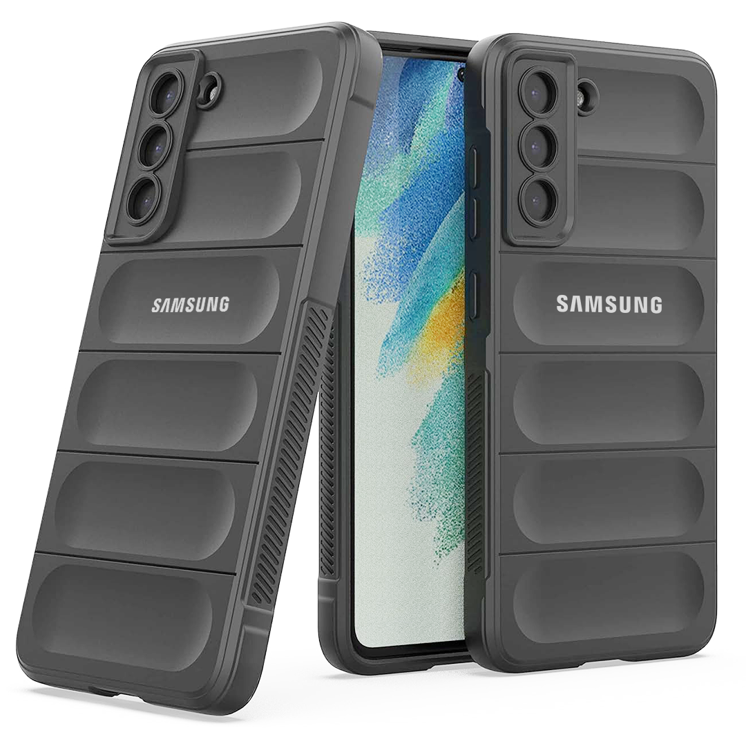 SAMSUNG GALAXY S21FE 5G SHOCKPROOF COQUE BUMPER BACK CASE WITH LOGO