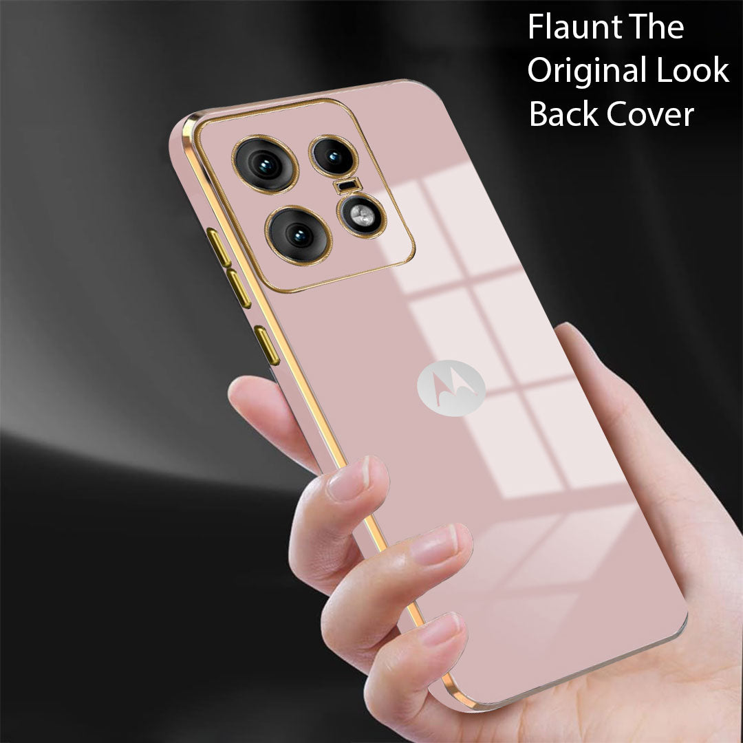 MOTOROLA EDGE 50 PRO 5G ULTRA-SHINE LUXURIOUS BACK CASE WITH CAMERA PROTECTION