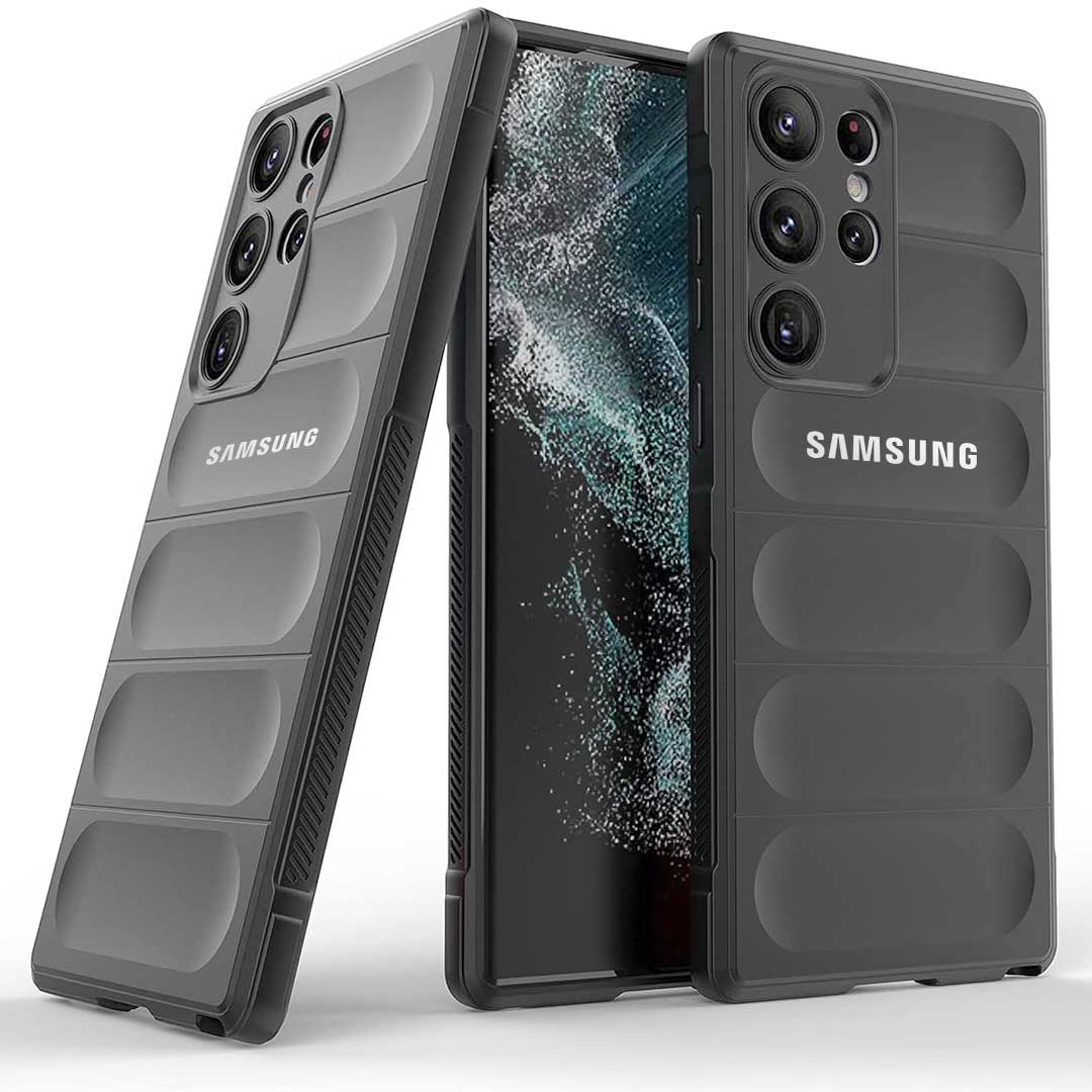 SAMSUNG S23ULTRA 5G SHOCKPROOF COQUE BUMPER BACK CASE WITH LOGO