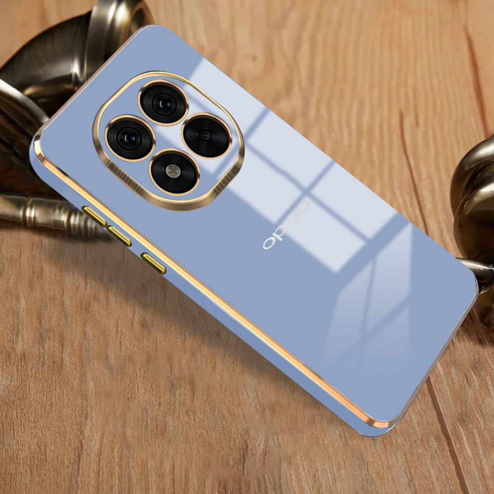 OPPO F29 PRO 5G ULTRA-SHINE GOLD ELECTROPLATED LUXURIOUS BACK CASE WITH CAMERA PROTECTION