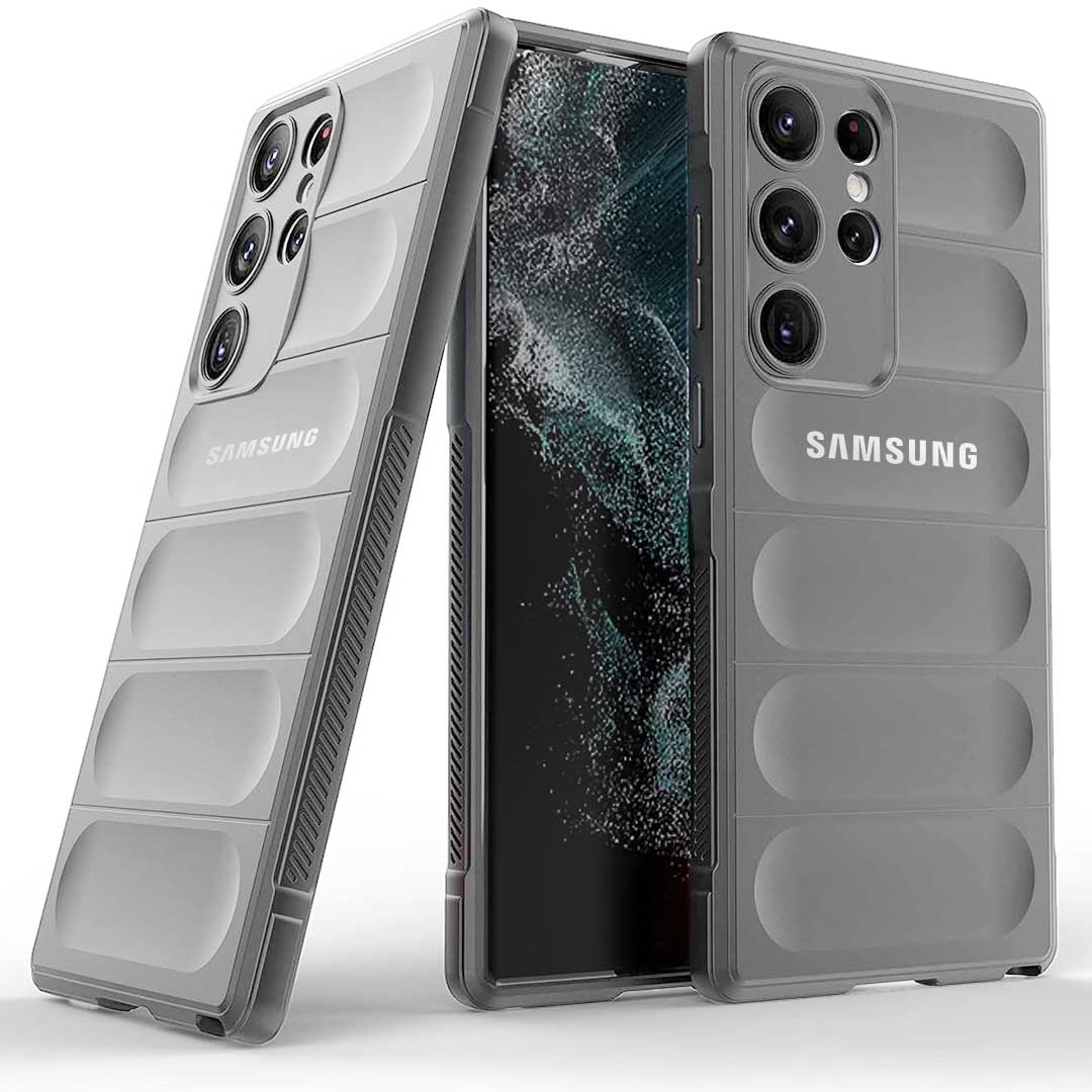 SAMSUNG S23ULTRA 5G SHOCKPROOF COQUE BUMPER BACK CASE WITH LOGO